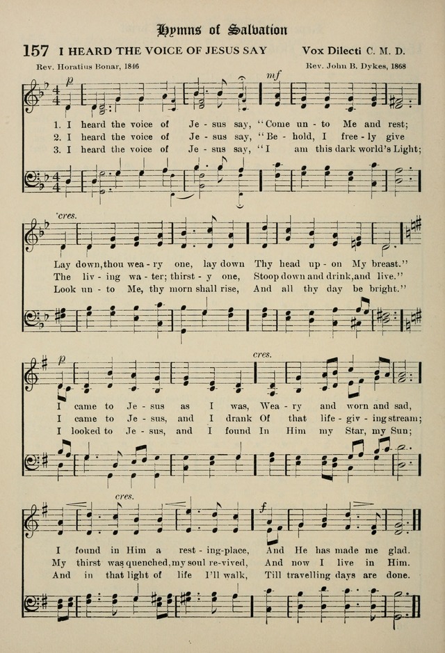 The Westminster Hymnal for congregational and social use and for the Sunday School page 149
