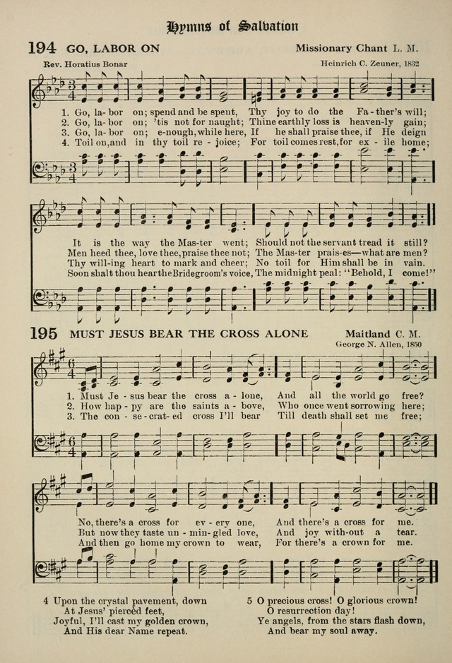 The Westminster Hymnal for congregational and social use and for the Sunday School page 187