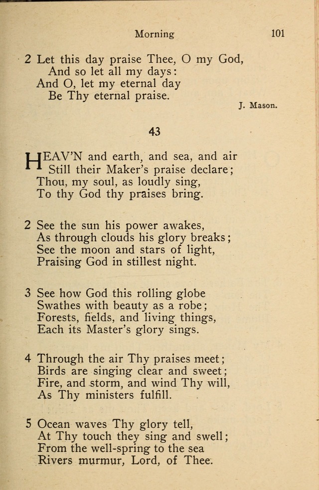 Wartburg Hymnal: for church, school and home page 101