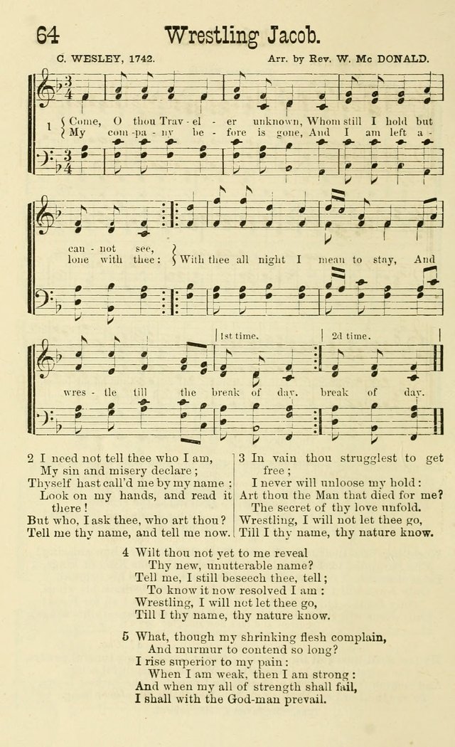 Winnowed Hymns: a collection of sacred songs, especially adapted for revivals, prayer and camp meetings page 67