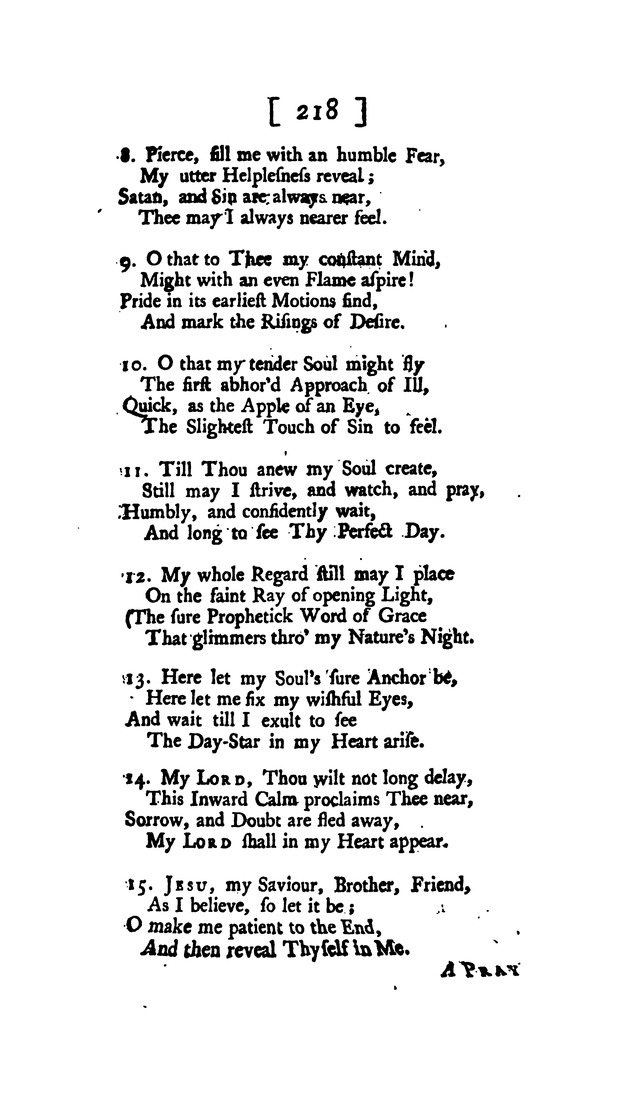 Hymns and Sacred Poems page 218