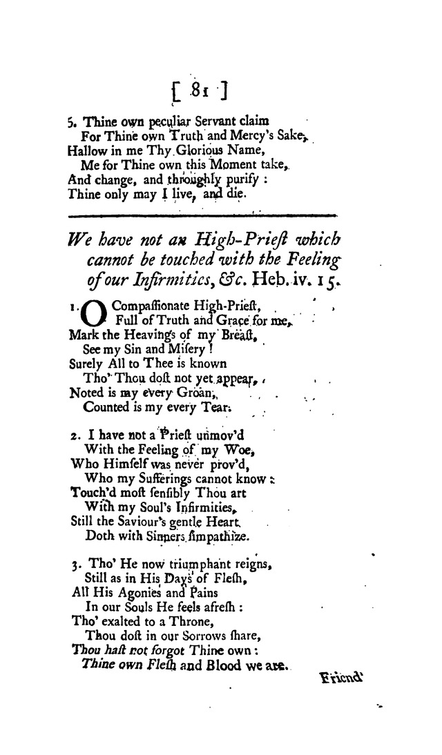 Hymns and Sacred Poems page 81