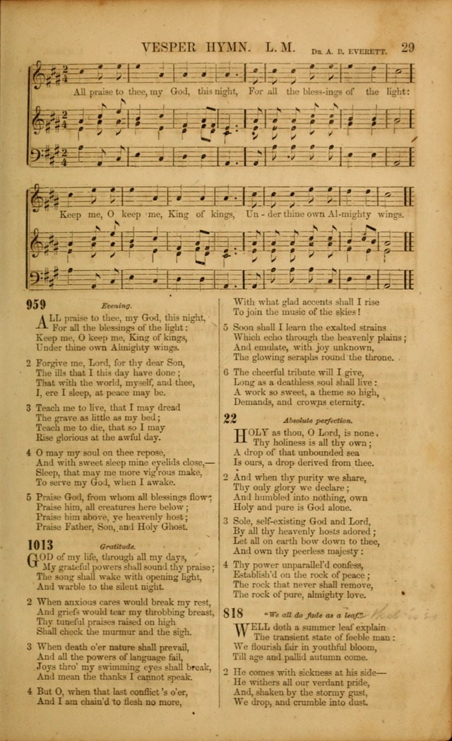 Wesleyan Hymn and Tune Book: Comprising the Entire Collection of Hymns in the Hymn Book of the Methodist Episcopal Church, South page 29