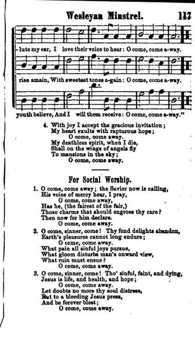 The Wesleyan Minstrel: a Collection of Hymns and Tunes. 2nd ed. page 118