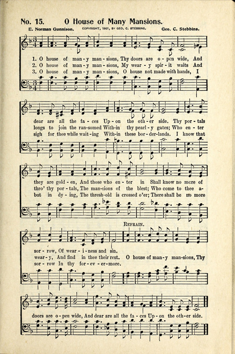 World-Wide Revival Hymns: Unto the Lord page 15