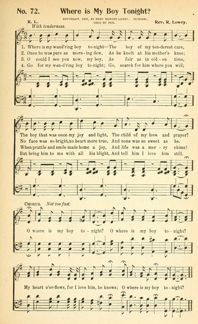 The World Revival Songs and Hymns page 76
