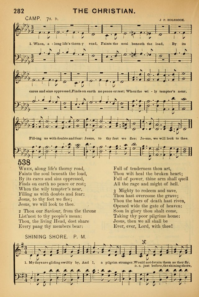 Worship in Song: a selection of hymns and tunes for the Service of the Sanctuary  page 282