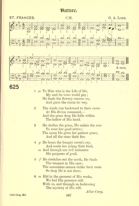 Worship Song: with accompanying tunes page 697