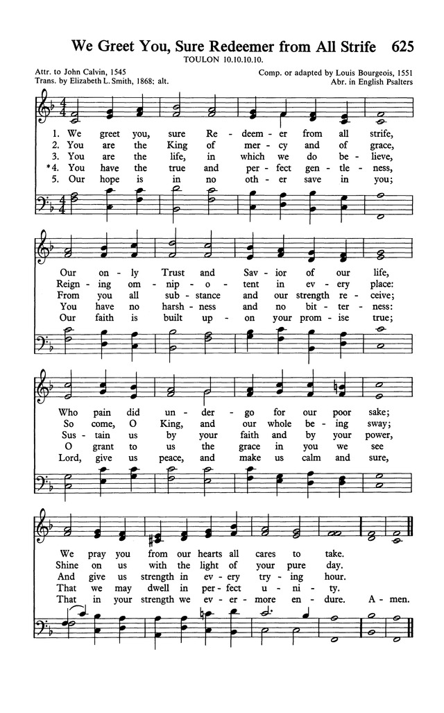 The Worshipbook: Services and Hymns page 625