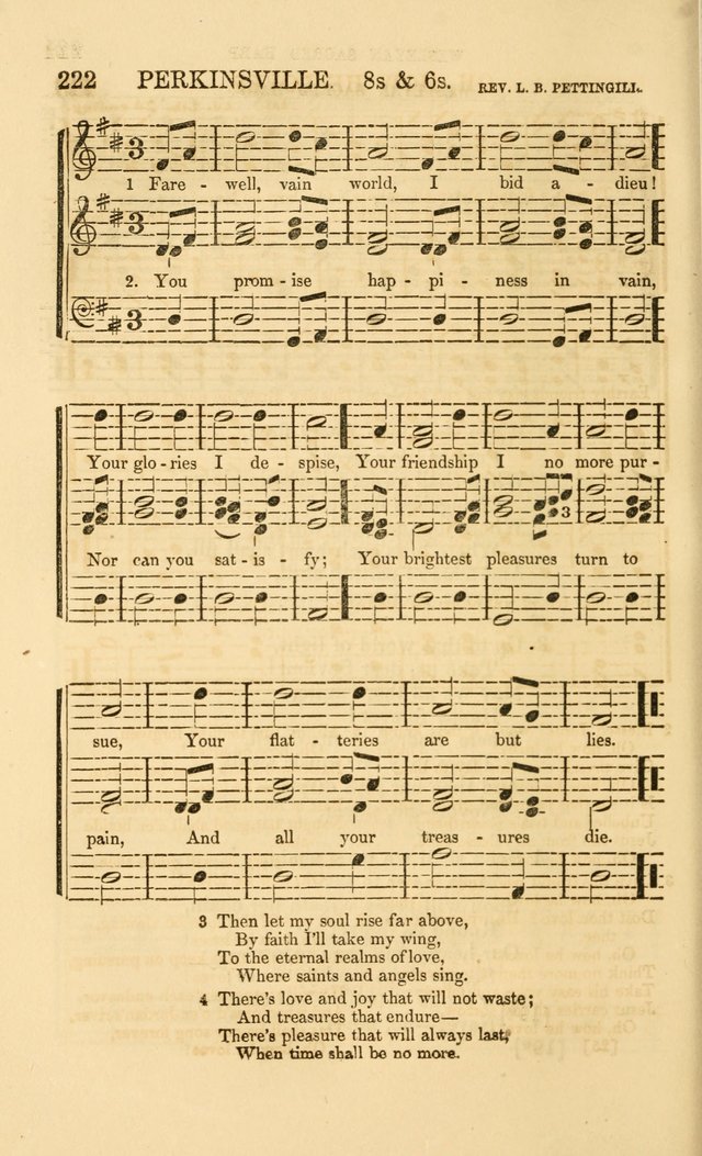 The Wesleyan Sacred Harp: a collection of choice tunes and hymns for prayer class and camp meetings, choirs and congregational singing page 229