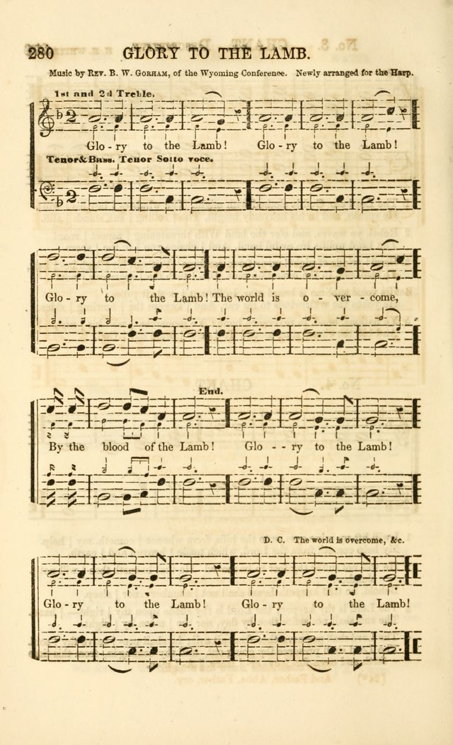 The Wesleyan Sacred Harp: a collection of choice tunes and hymns for prayer class and camp meetings, choirs and congregational singing page 287