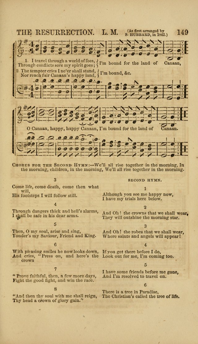 The Wesleyan Sacred Harp: a collection of choice tunes and hymns for prayer class, and camp meetings, choirs, and congregational singing page 154