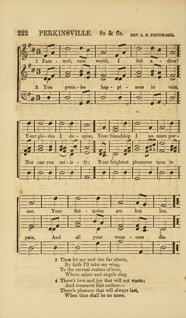The Wesleyan Sacred Harp: a collection of choice tunes and hymns for prayer class, and camp meetings, choirs, and congregational singing page 227