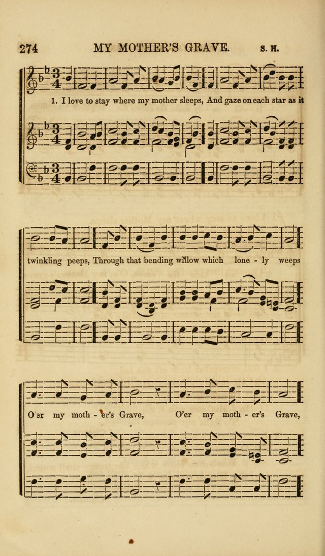 The Wesleyan Sacred Harp: a collection of choice tunes and hymns for prayer class, and camp meetings, choirs, and congregational singing page 279