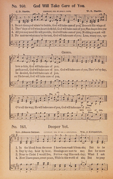 World Wide Revival Songs: for the Church, Sunday School and Evangelistic Meetings page 158