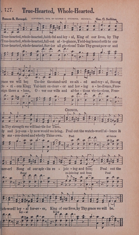 World Wide Revival Songs No. 2: for the Church, Sunday school and Evangelistic Campains page 127