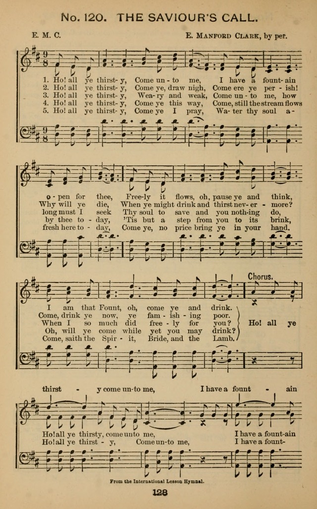 Windows of Heaven: hymns new and old for the church, sunday school and home (New ed.) page 128