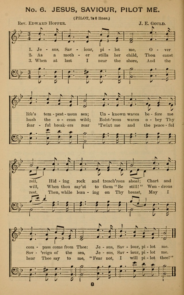 Windows of Heaven: hymns new and old for the church, sunday school and home (New ed.) page 8