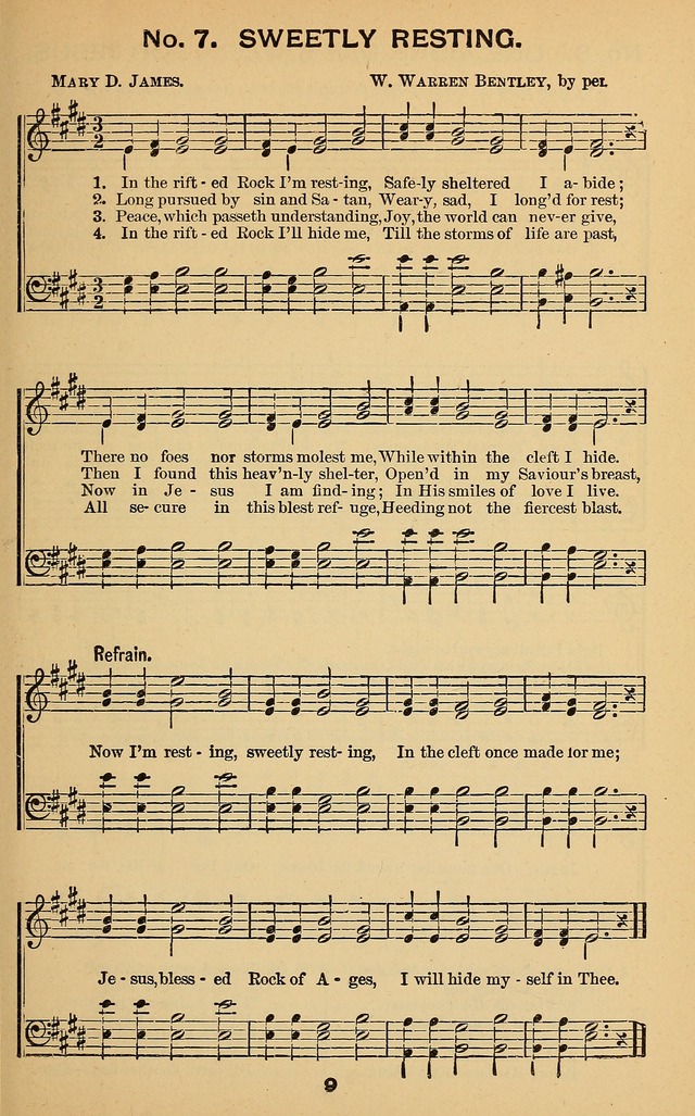 Windows of Heaven: hymns new and old for the church, sunday school and home (New ed.) page 9