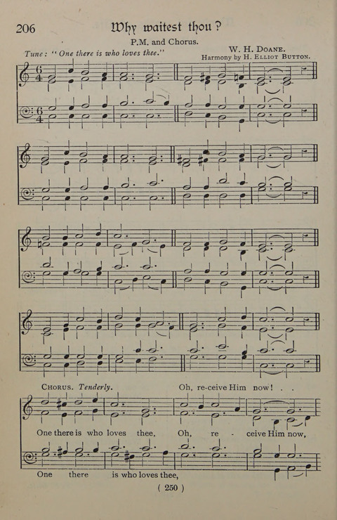 The Y.M.C.A. Hymnal: specially compiled for the use of men page 250