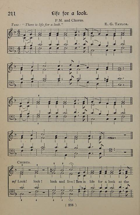 The Y.M.C.A. Hymnal: specially compiled for the use of men page 258