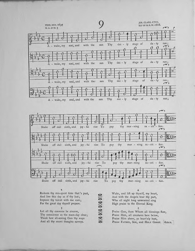 Hymns: the Yattendon Hymnal page 13
