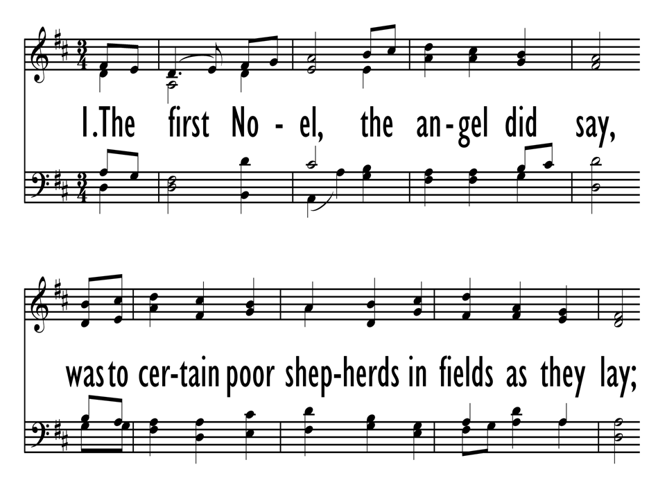 Bài hát First Nowell hymn đã được yêu thích và truyền tai qua nhiều thế hệ. Những giai điệu truyền cảm của bài hát sẽ mang lại cho bạn những cảm xúc trọn vẹn trong mùa giáng sinh.