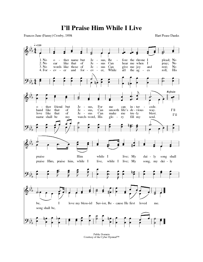 The Cyber Hymnal 3029 No Other Name But Jesus Hymnary Org