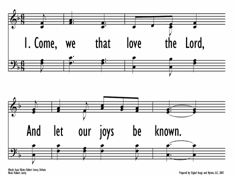 WE'RE MARCHING TO ZION (Celebration Hymnal 416) | Hymnary.org