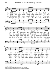Trinity Psalter Hymnal 257. Children of the heav'nly Father