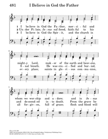 I Believe in God the Father | Hymnary.org
