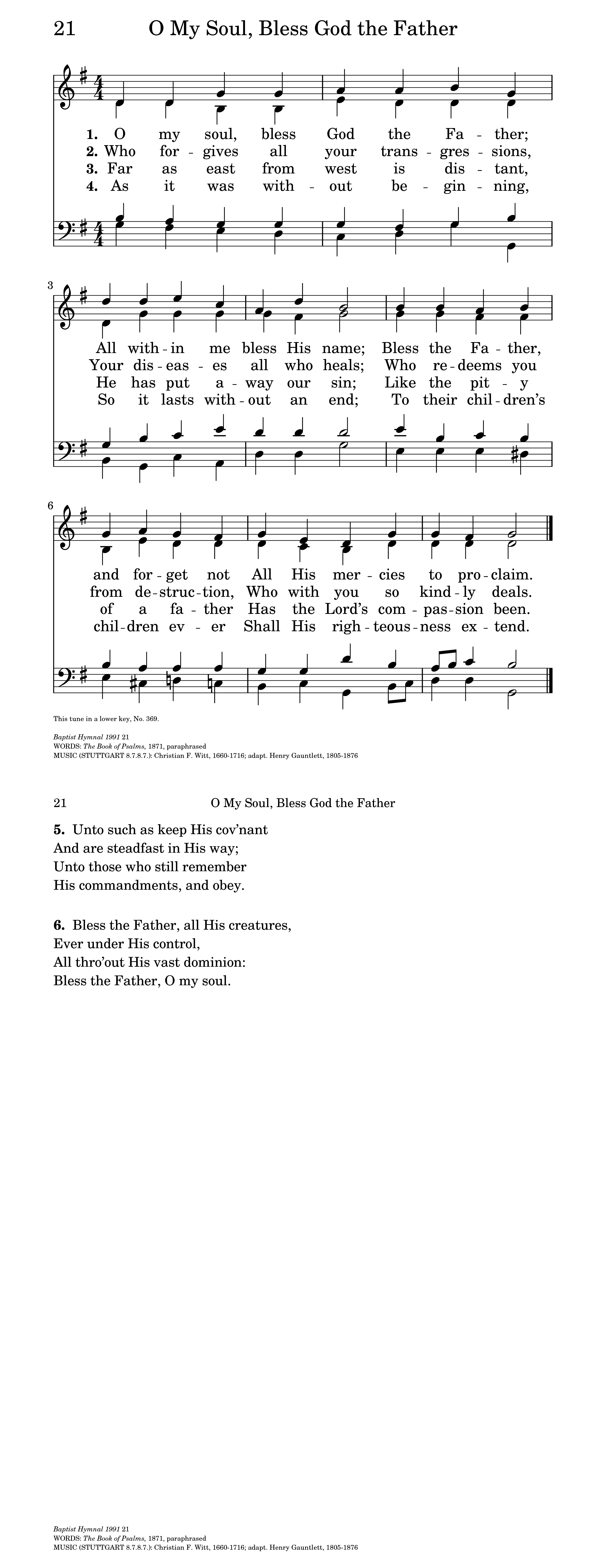 Trinity Psalter Hymnal 257. Children of the heav'nly Father