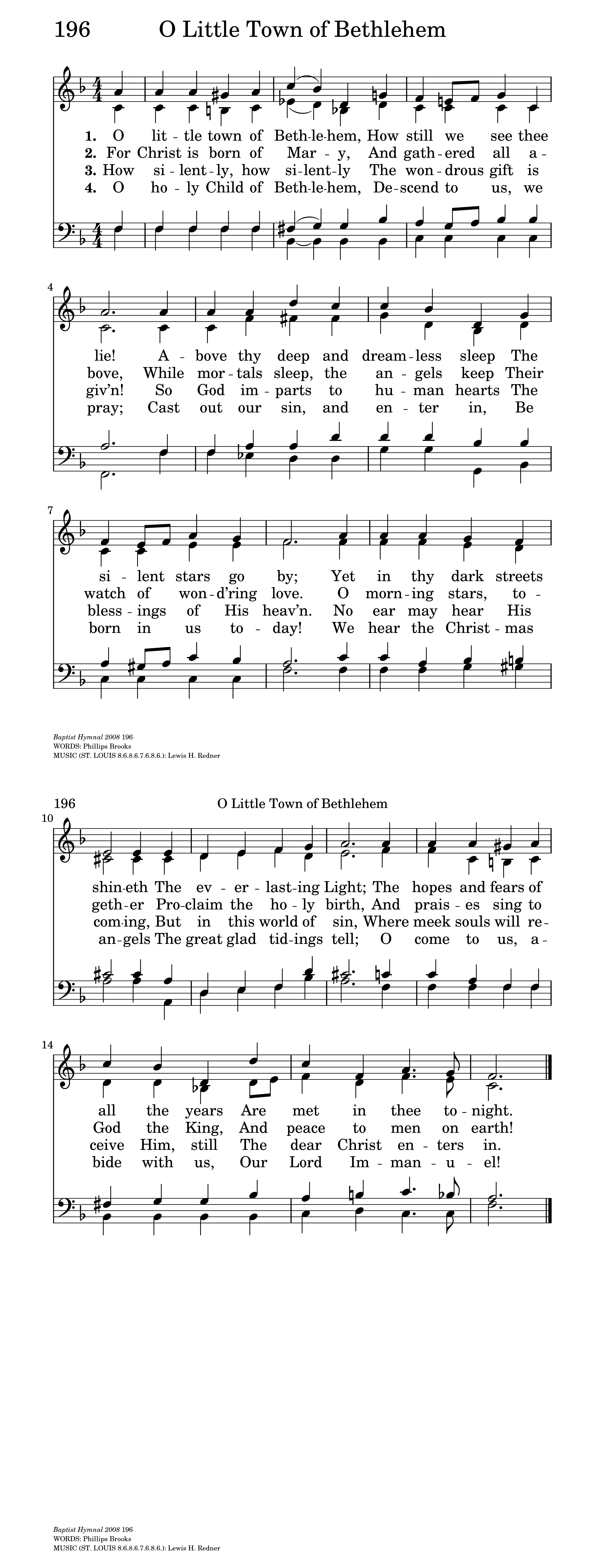 O Little Town Of Bethlehem Lyrics Printable prntbl