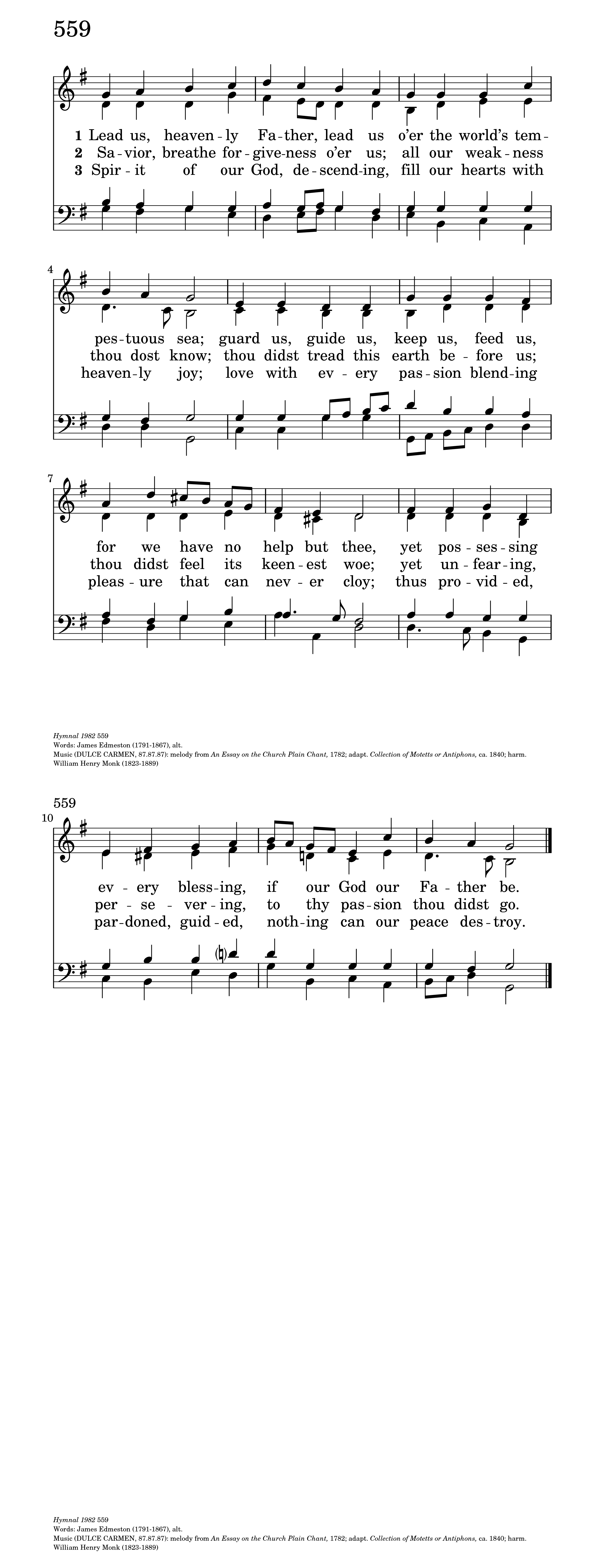 Methodist Hymn: Heavenly Father, Thou Hast Brought Us - lyrics