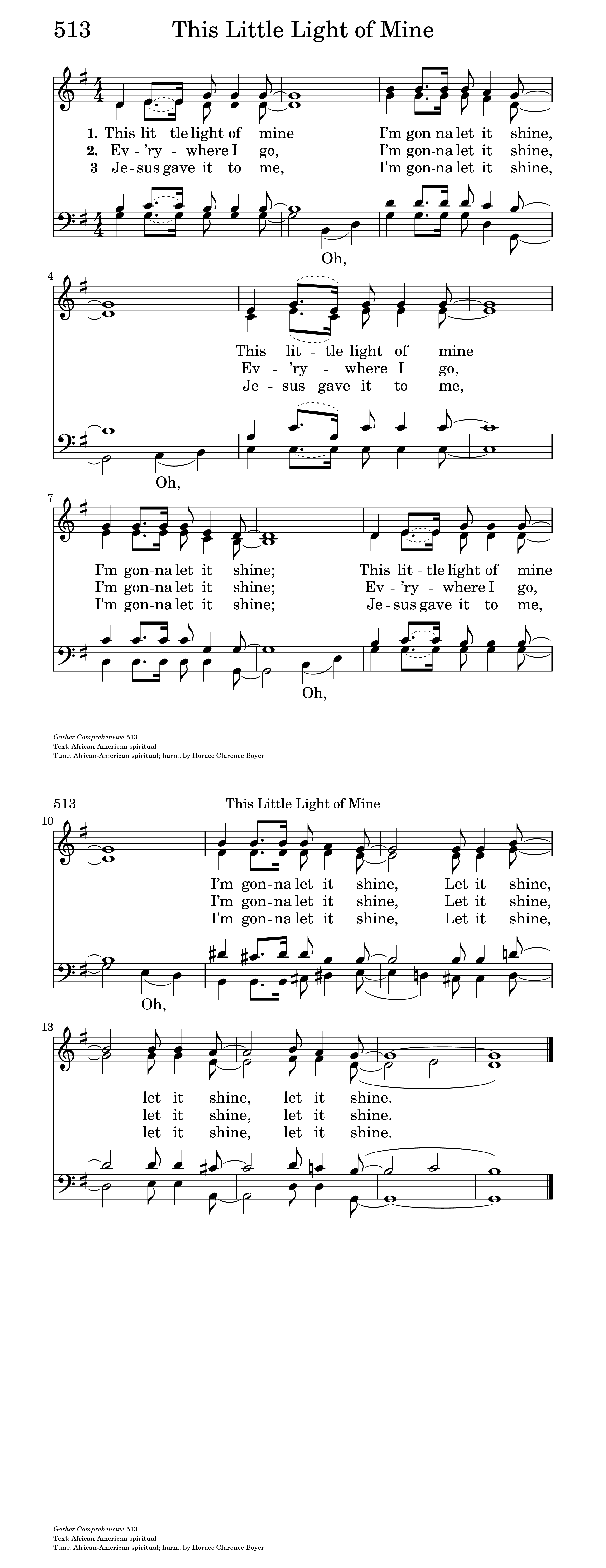 This Little Light of Mine | Hymnary.org