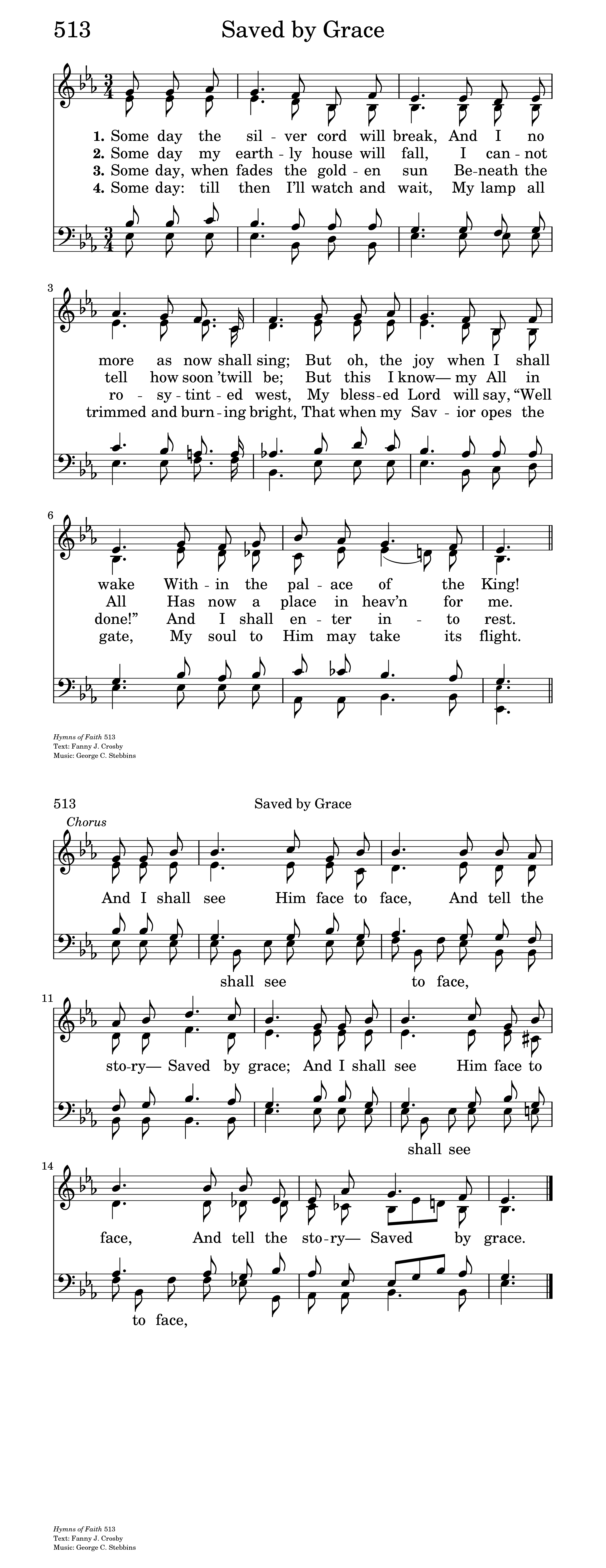 Saved By Grace | Hymnary.org