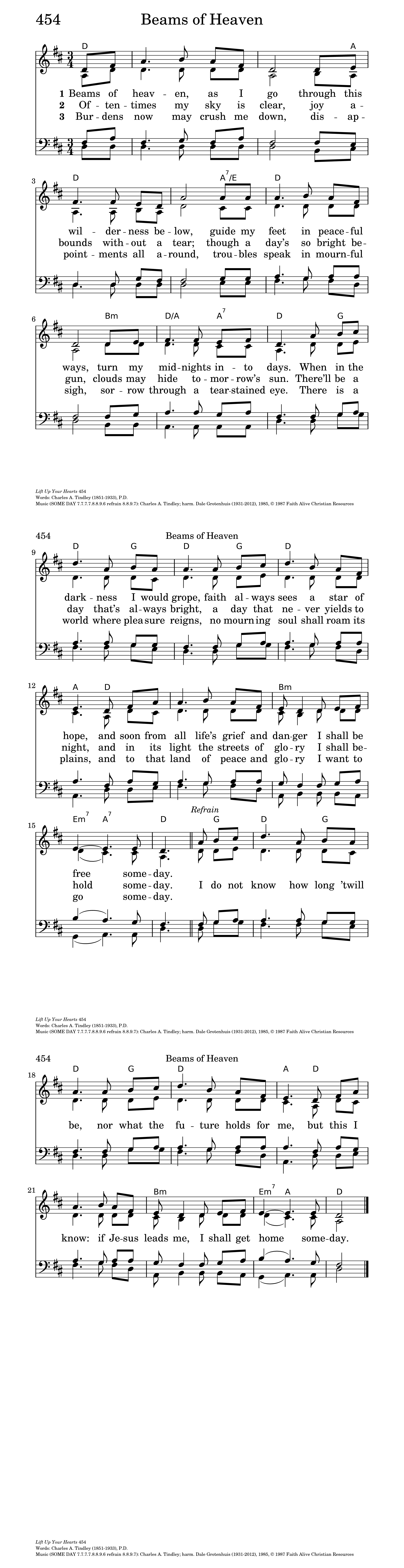 Negro Spiritual/Slave Song Lyrics for Beams Of Heaven (someday)