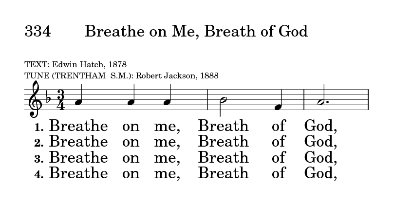 Breathe on Me Breath of God, Reawaken Hymns