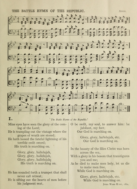 Twenty-Five Hymns for use in Time of War page 1