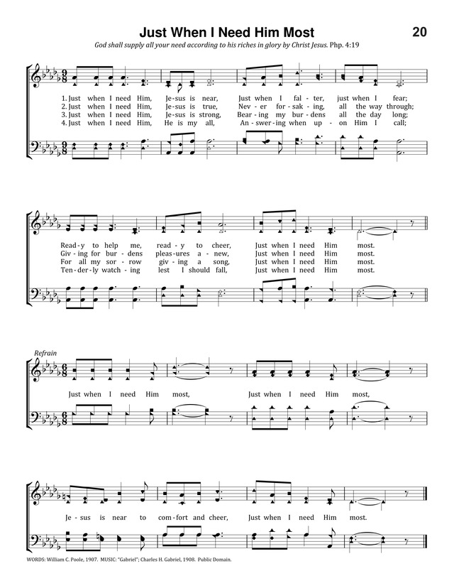 50 Uncommon Songs: for partakers of the common salvation page 23