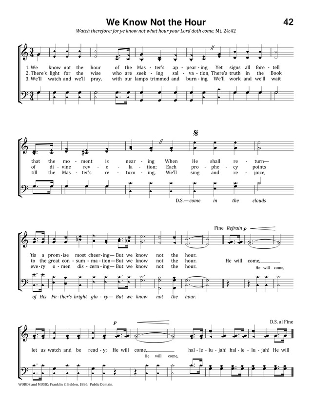 50 Uncommon Songs: for partakers of the common salvation page 47