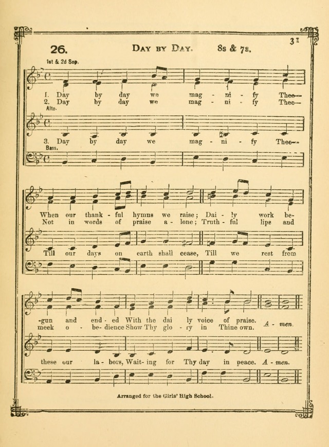 50 Hymns and Tunes: arranged for the Girl