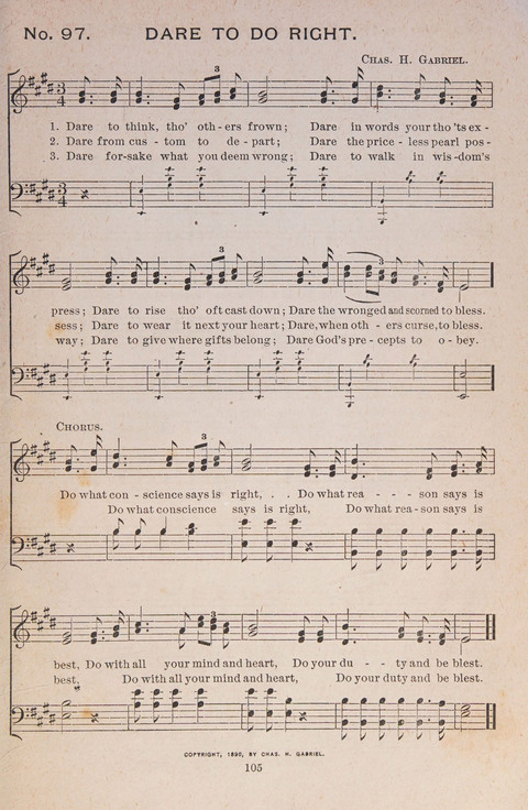 Sixty Scripture Songs: compiled expressly for the Sunday school (part third) page 45