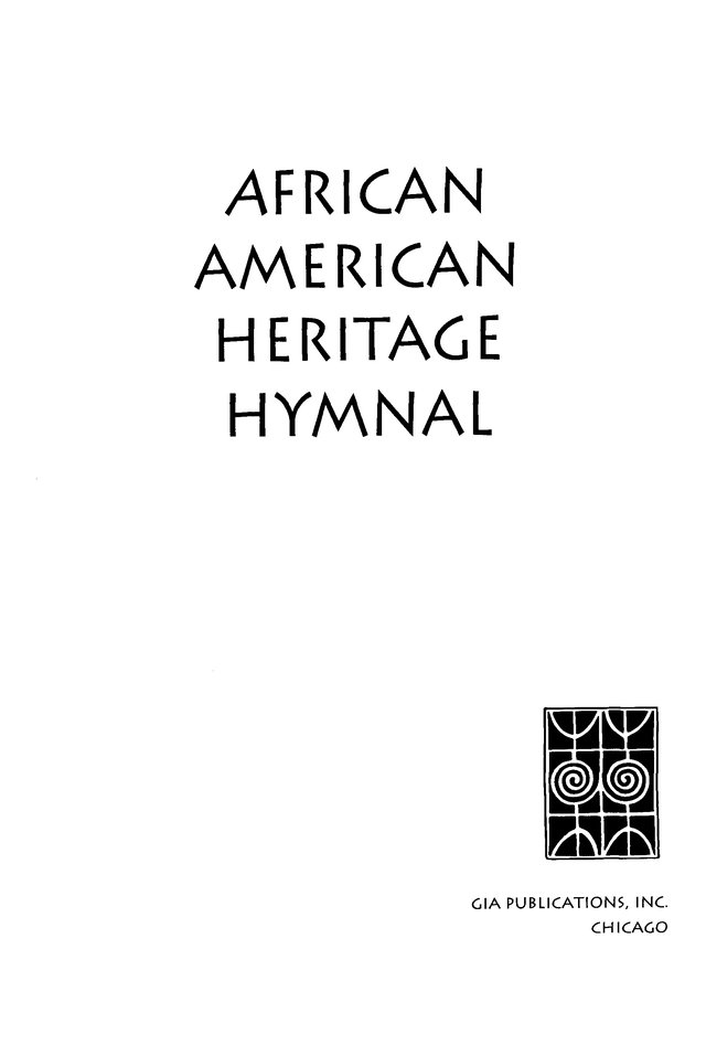 African American Heritage Hymnal page 1