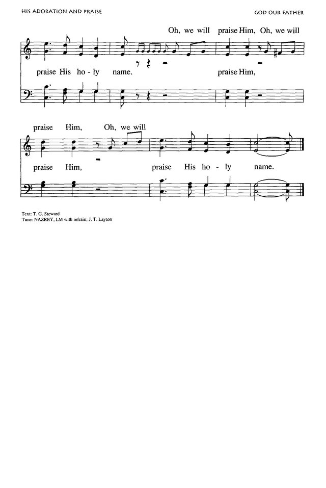 African American Heritage Hymnal page 151