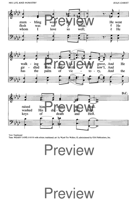 African American Heritage Hymnal page 309