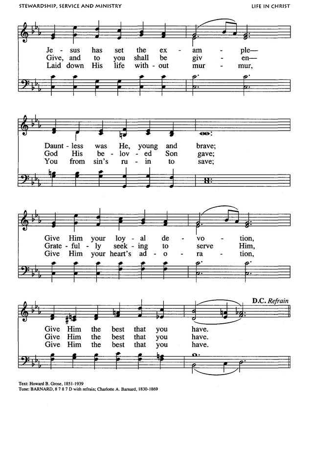 African American Heritage Hymnal page 718