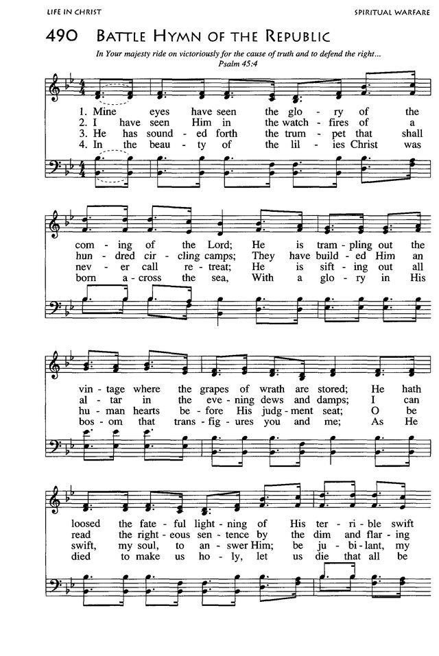 African American Heritage Hymnal page 764
