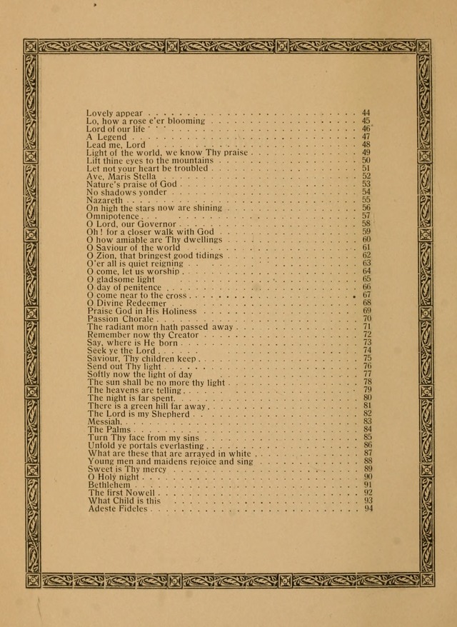 Anthem book of the Church of St. Luke and The Epiphany page 9