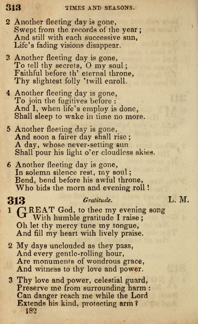 The American Baptist Sabbath-School Hymn-Book page 188